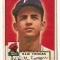 1952 (original) Topps baseball card #87 Dale Coogan VG/EX