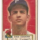 1952 (original) Topps baseball card #87 (B) Dale Coogan fair