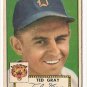 1952 (original) Topps baseball card #86 Ted Gray VG
