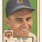 1952 (original) Topps baseball card #86 (B) Ted Gray VG