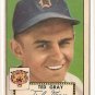 1952 (original) Topps baseball card #86 (B) Ted Gray VG