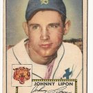 1952 (original) Topps baseball card #89 (B) Johnny Lipton G/VG
