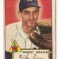 1952 (original) Topps baseball card #90 (B) Mickey Grasso F/G