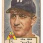 1952 (original) Topps baseball card #94 Sam Mele fair