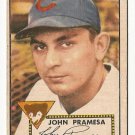 1952 (original) Topps baseball card #105 John Pramesa good