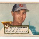 1952 (original) Topps baseball card #110 (C) Dutch Leonard F/G