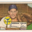 1952 (original) Topps baseball card #117 (B) Sherm Lollar VG/EX
