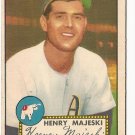 1952 (original) Topps baseball card #112 Henry Majeski EX