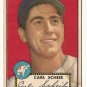 1952 (original) Topps baseball card #116 Carl Scheib G+