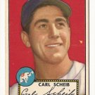 1952 (original) Topps baseball card #116 (B) Carl Scheib EX+