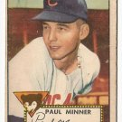 1952 (original) Topps baseball card #127 Paul Minner good