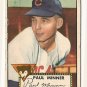 1952 (original) Topps baseball card #127 (B) Paul Minner G/VG