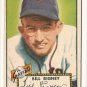 1952 (original) Topps baseball card #125 Bill Rigney VG+