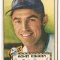 1952 (original) Topps baseball card #124 Monte Kennedy VG