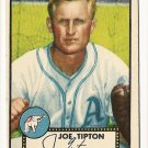 1952 (original) Topps baseball card #134 Joe Tipton NM