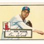 1952 (original) Topps baseball card #139 Ken Wood VG