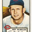 1952 (original) Topps baseball card #137 Roy McMillan EX