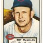 1952 (original) Topps baseball card #137 Roy McMillan EX