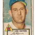 1952 (original) Topps baseball card #145  Joe Haynes fair