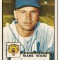 1952 (original) Topps baseball card #146 (B) Frank House VG/EX
