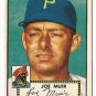 1952 (original) Topps baseball card #154 Joe Muir VG/EX