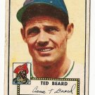 1952 (original) Topps baseball card #150 Ted Beard G/VG