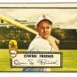 1952 (original) Topps baseball card #160 (B) Owen Friend EX/NM