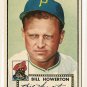 1952 (original) Topps baseball card #167 Bill Howerton EX