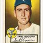1952 (original) Topps baseball card #159 Saul Rogovin EX-