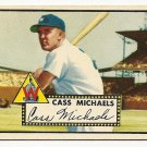 1952 (original) Topps baseball card #178 Cass Michaels EX