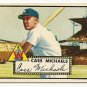 1952 (original) Topps baseball card #178 Cass Michaels EX