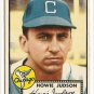 1952 (original) Topps baseball card #169 Howie Judson VG/EX