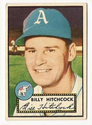 1952 (original) Topps baseball card #182 Billy Hitchcock VG