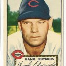 1952 (original) Topps baseball card #176 Hank Edwards EX/NM