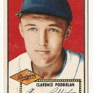 1952 (original) Topps baseball card #188 Clarence Podbielan EX-