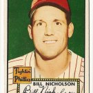 1952 (original) Topps baseball card #185 Bill Nicholson VG/EX