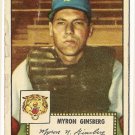 1952 (original) Topps baseball card #192 (B) Myron Ginsberg good