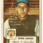 1952 (original) Topps baseball card #192 (B) Myron Ginsberg good