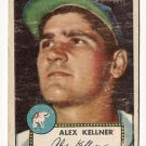 1952 (original) Topps baseball card #201 Alex Kellner F/G