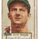 1952 (original) Topps baseball card #197 George Strickland fair