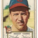1952 (original) Topps baseball card #207 Mickey Harris fair