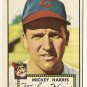 1952 (original) Topps baseball card #207 (B) Mickey Harris EX