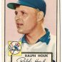 1952 (original) Topps baseball card #200 Ralph Houk EX