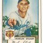 1952 (original) Topps baseball card #208 (B) Marlin Stuart  EX/NM