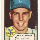 1952 (original) Topps baseball card #211 Ray Coleman VG