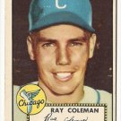 1952 (original) Topps baseball card #211 (B) Ray Coleman VG/EX