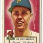 1952 (original) Topps baseball card #236 Ed Fitzgerald good