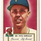 1952 (original) Topps baseball card #236 (B) Ed Fitzgerald EX/NM