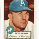 1952 (original) Topps baseball card #226 Dave Philley NM