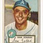 1952 (original) Topps baseball card #231 Sam Zoldak VG-